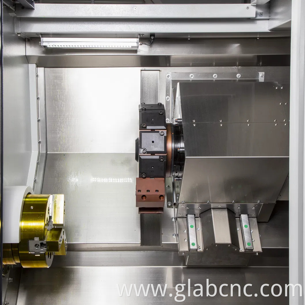 Leaps Heavy-Duty Horizontal CNC Lathe with Advanced Control Features